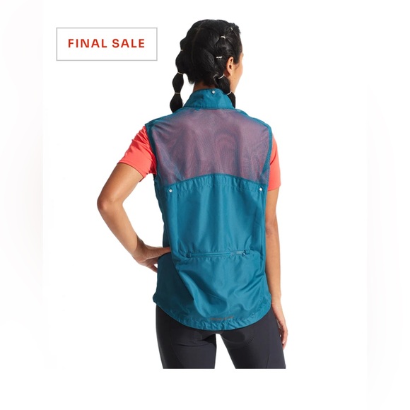 Pearl Izumi cycling jacket Quest Barrier Convertible - Vest Bike Windbreaker - Picture 8 of 16